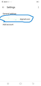 Gmail account manage
